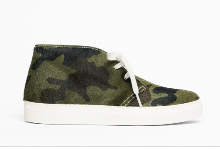 NEW Penelope Chilver Jungle Pony Camo trainer IANTHROPOLOGIE. Size 38 7.5. $275