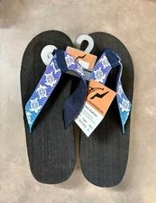 Norty Sea Turtle Flip Flops - Brand New
