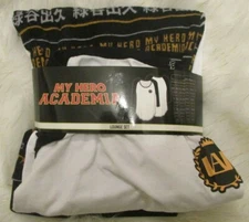 My Hero Academy FAIR ISLE Lounge Set Pajamas Thermal Sleep Set  Sz. L NWT