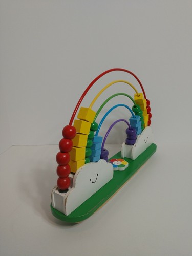 Colorful Child's Abacus. Educational Toy. Teach your child basic math and colors - Picture 4 of 9
