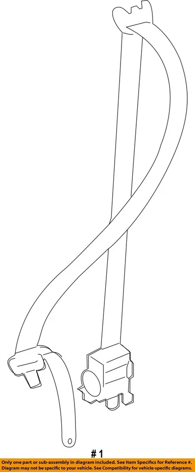 Used Front Right Seat Belt Front fits: 2009 Toyota Avalon bucket passenger retra Foto 4 de 4