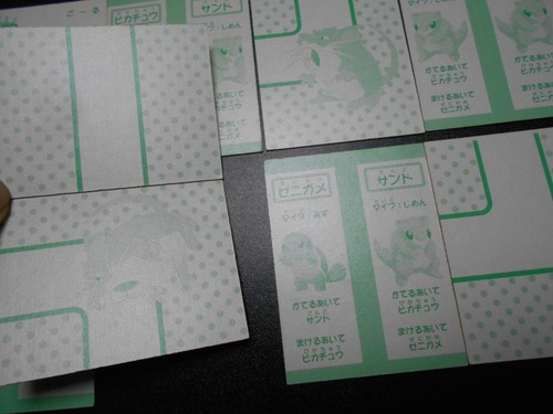 Tarjeta de juego de póker Pokémon Karuta x5 Articuno Ninetales Ash Pikachu etc #3613 - Imagen 12 de 18
