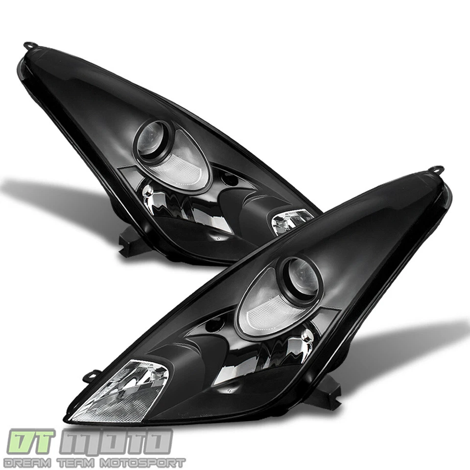 Faros delanteros negros izquierda+derecha Toyota Celica 2000 2001 2002 2003 2004 2005 Foto 2 de 4