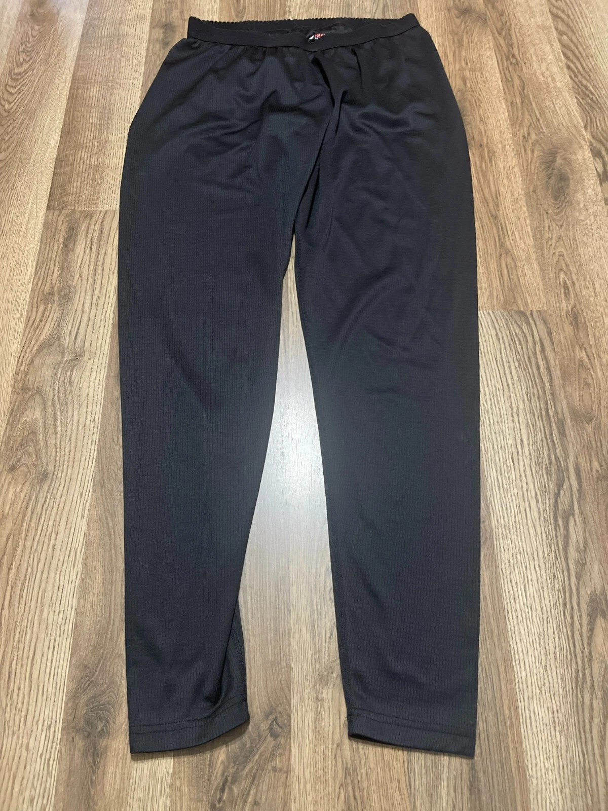 Weatherproof Pants, Men's Size Large, Black, HEATLAST, Sweatpants, Pull On