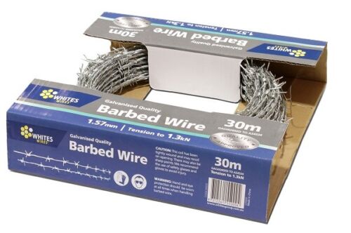 Barbwire 30M Handypack Rural Wire Fencing High Tencile 1.57mm - Picture 1 of 2