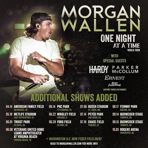 Morgan Wallen Concert Tickets EBay