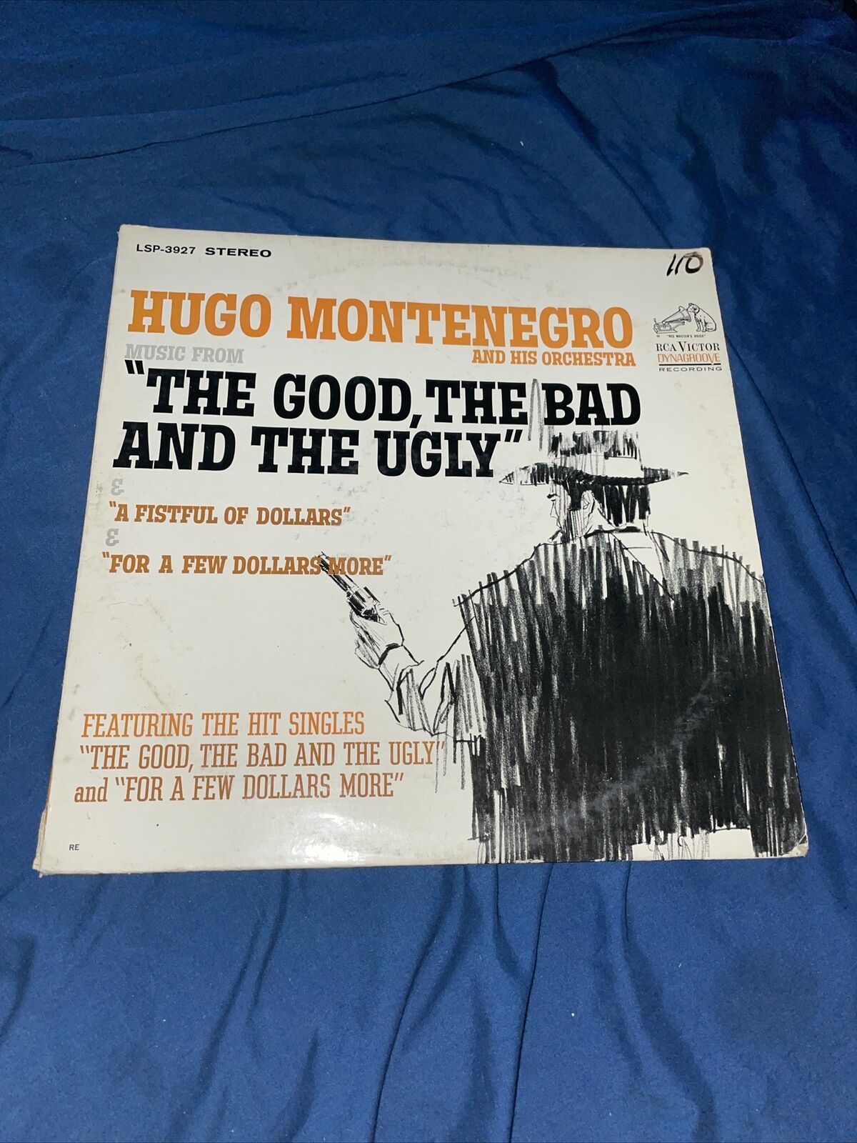 Hugo Montenegro And His Orchestra Vinyl LP The Good The Bad And The Ugly 