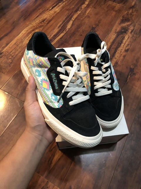 adidas continental 80 vulc arizona iced tea black