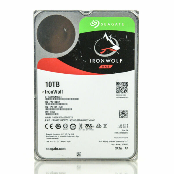 Seagate IronWolf 9.8TB Internal 7200RPM 3.5