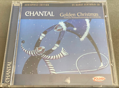 ZOUNDS - Chantal - GOLDEN  CHRISTMAS - 24k Gold CD - 2004 - EXC.!