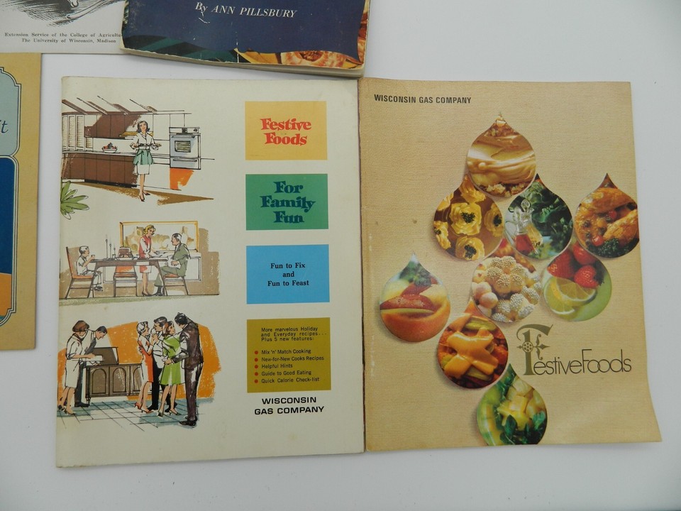 Lot 1 of 10 VINTAGE Cookbooks Booklets Recipe & more books eBay