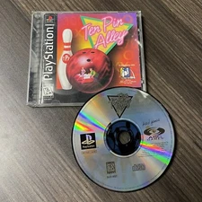Ten Pin Alley PlayStation 1 PS1 COMPLETE Disc + Case + Manual