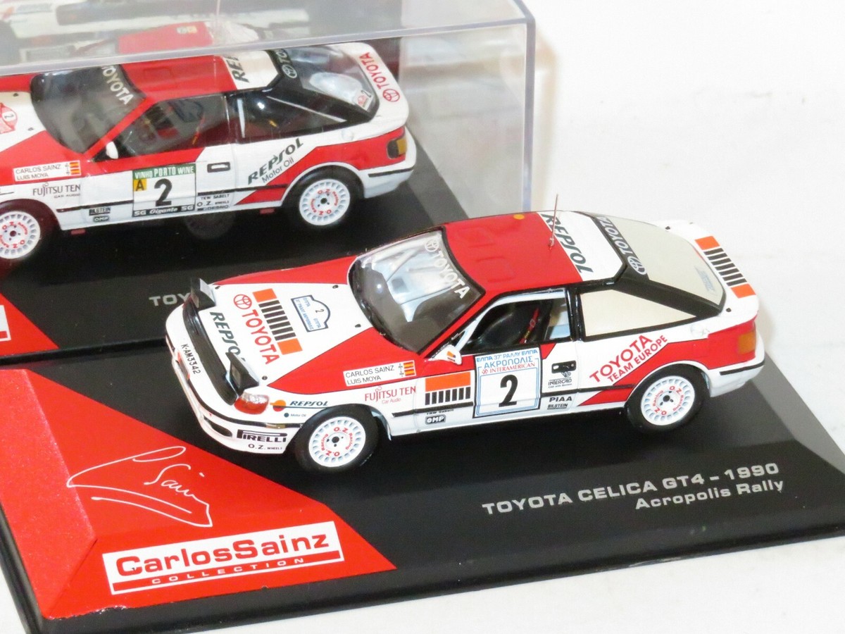 ミニカー　1/43 セリカGT4 モンテカルロ1990 1/43「WRC トヨタ セリカ GT4 モンテカルロ 1990」トロフュー