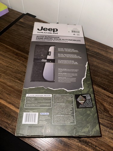 Jeep Wrangler Auto Sunshade Premium Quality Official Licensed Product 1996-2020 - Picture 3 of 4