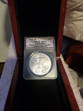 2013 (S) Silver Eagle First Stike San Francisco Mint #0313 ANACS-MS70