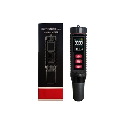 Tall Accuracy 7 Variable Water Testing Meter For Aquariums Pools Spasms Drinking