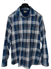 Eddie Bauer Men’s Long Sleeve Flannel Shirt Size Large C-3