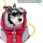 Pet Dog Carrier Backpack Small Dog Front Backpack Ventilated Mesh for Dog Travel