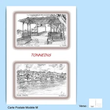 CP M 47068-109 POSTCARD 2 DRAWINGS 47 TONS