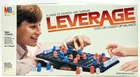 Leverage - Milton Bradley - Strategy Board Game - Complete - Vintage 1982