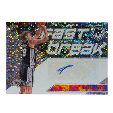 2019-20 Panini Mosaic Luka Samanic #FB-LSM Rookie Fast Break Prizm Autograph