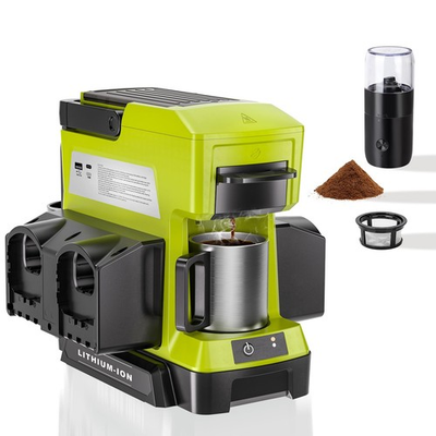 #ad Cordless Coffee Maker for Ryobi 18V Battery Portable Drip Coffee Maker with ... $214.41