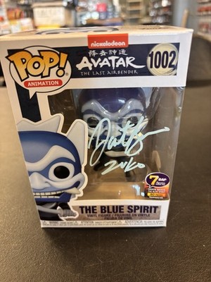The Blue Spirit Avatar 1002 Signed Funko  Dante Basco JSA Certified