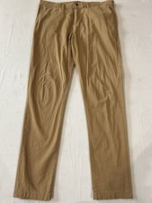 American Eagle Men's Next Level Flex Khaki 36x36 Original Taper Stretch Tan