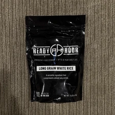 Ready Hour Emergency Food Supply - Long Grain White Rice - Single Packs