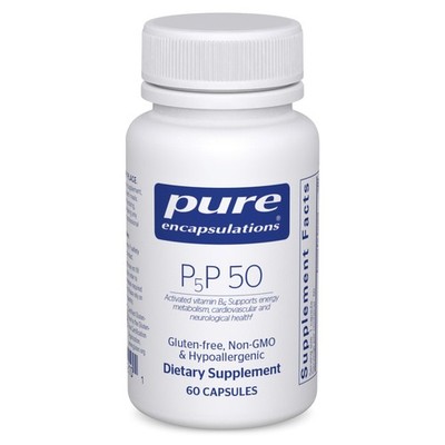Pure Encapsulations P5P 50 - Active Vitamin B6 - 60 Count (Pack of 1) 