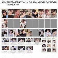 ZB1 ZEROBASEONE 1st Album Never Say Never Digipack ver. Official Photocard