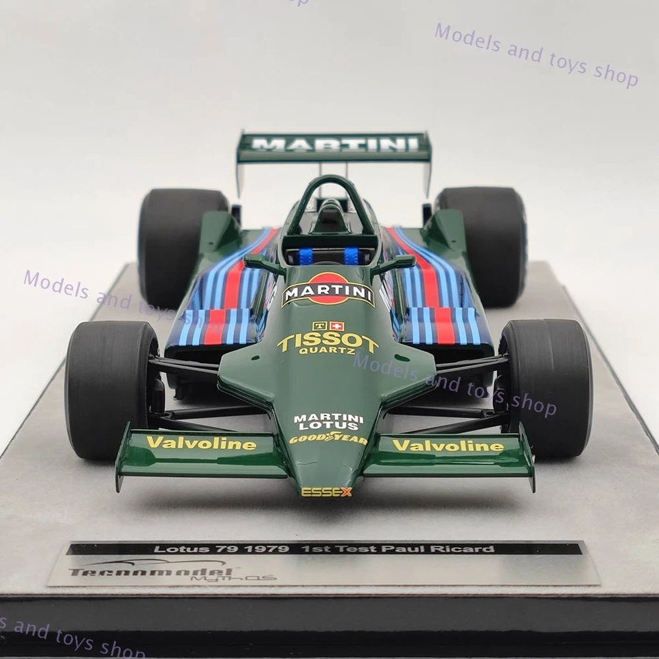 Tecnomodel 1/18 Mythos Series Lotus 79 1979 1st Test Paul Ricard Nigel Mansell - Image 4 of 4