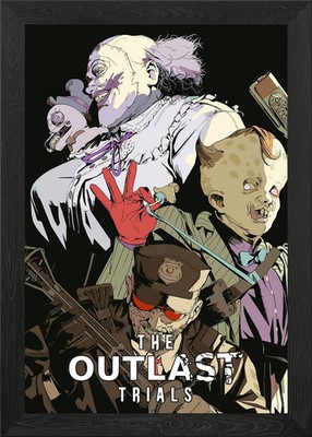 The Outlast Trials Game Poster #3 Framed Wall Art Poster Print Picture