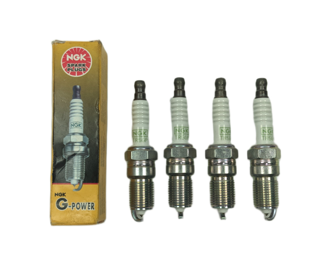 NGK G-Power 3186 TR5GP Platinum Spark Plugs 4 Pack LS Engine V8 4.8L 5.3L 6.0L