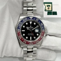 2022 Rolex GMT-Master II Pepsi 126710BLRO 40MM Black Oyster Steel Box Paper
