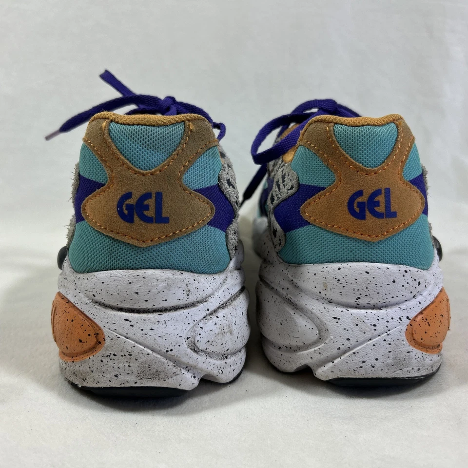 Asics Mens US 10.5 Gel BND Zebra Print shoes Running sneakers 1021A248 Preowned - Image 3 of 4