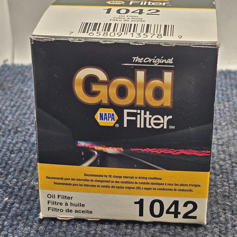 NAPA Gold 1042: filtro de aceite giratorio 13/16 pulgadas - 16 para Buick Skylark 96-98 Foto 3 de 4