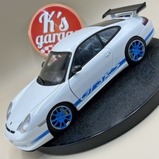 NO BOX AUTOart 1/18 Porsche 911 (996) GT3 RS 2004 White Blue 80472