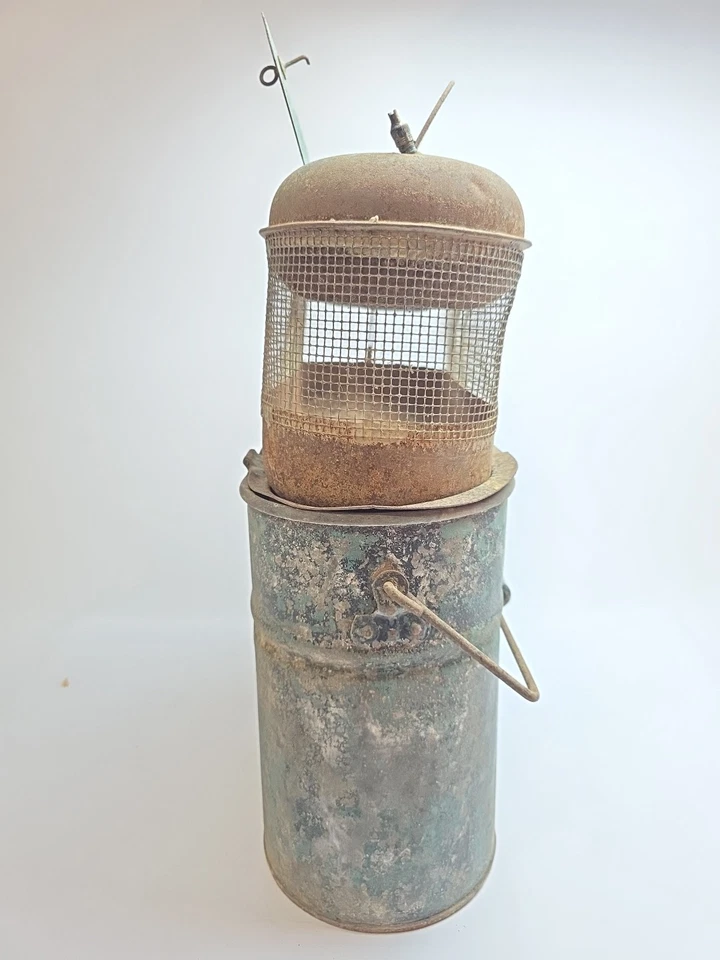 RARO! Buzón Deshler Jones Aquarium Minnow Pail años 20 Foto 2 de 4