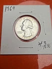 🟠Toner 1964 Silver Washington Quarter•See video
