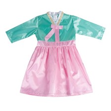 Kaplan Early Learning Festive Multiethnic Korean Hanbok Girl Costume for