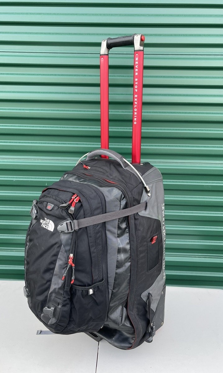 The North Face Double-Track Rolling Suitcase w Detachable Daypack