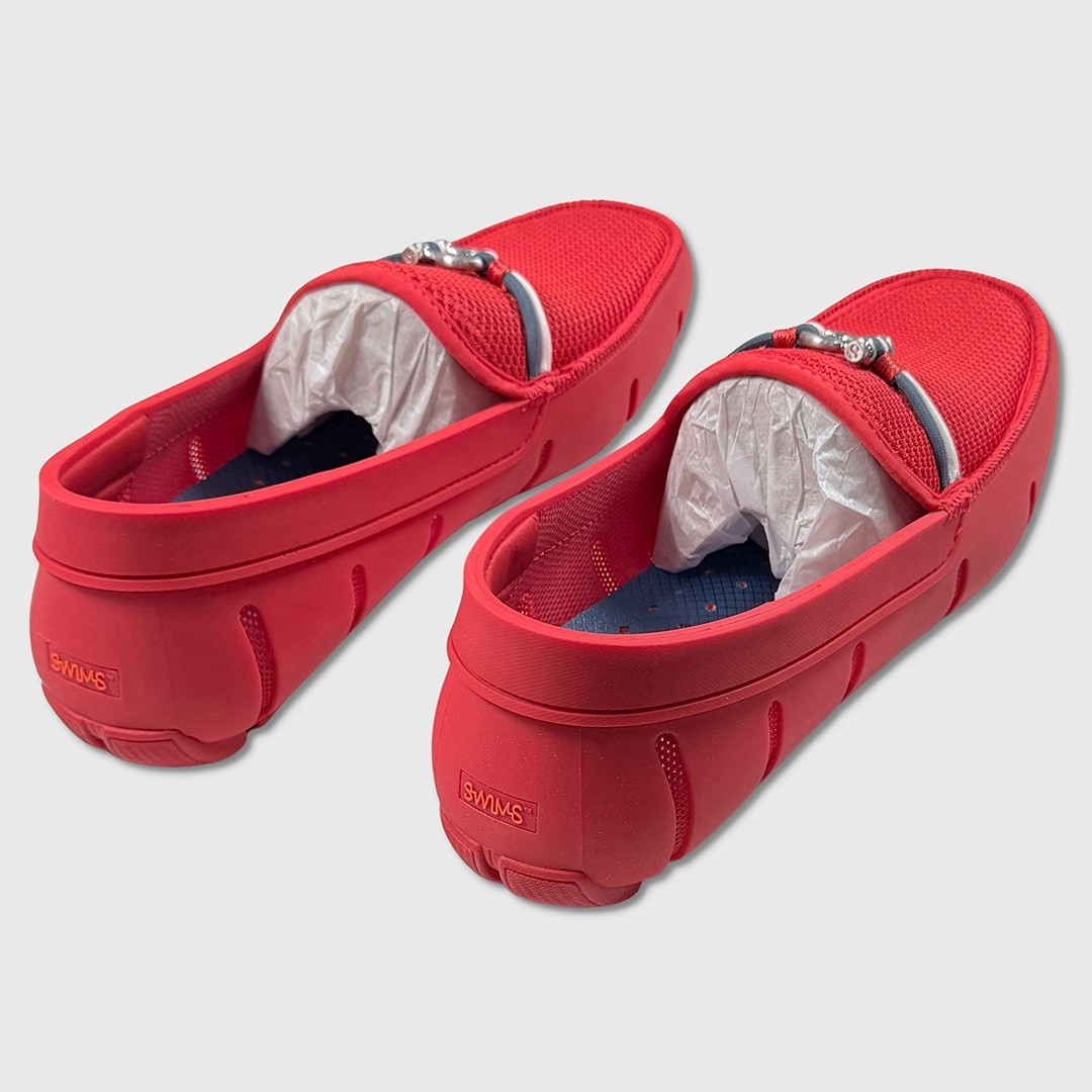 SWIMS Riva Loafer / Loafers / Shoes - NEW Mens Size 9.5 Red - #48771-OF SWIMS Riva Loafer / Loafers / Shoes - NEW Mens Size 9.5 Red  main image 2