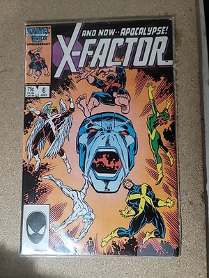 X-Factor #6 Marvel | First Cover App. |1st Full Appearance Of Apocalypse | X-men