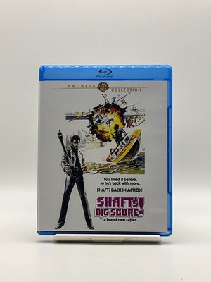 Shaft's Big Score (BLU-RAY 1972) Richard Roundtree - VG - Fast Shipping