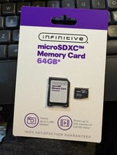 Infinitive 64GB microSDXC Memory Card NEW STILL SEALED -A3