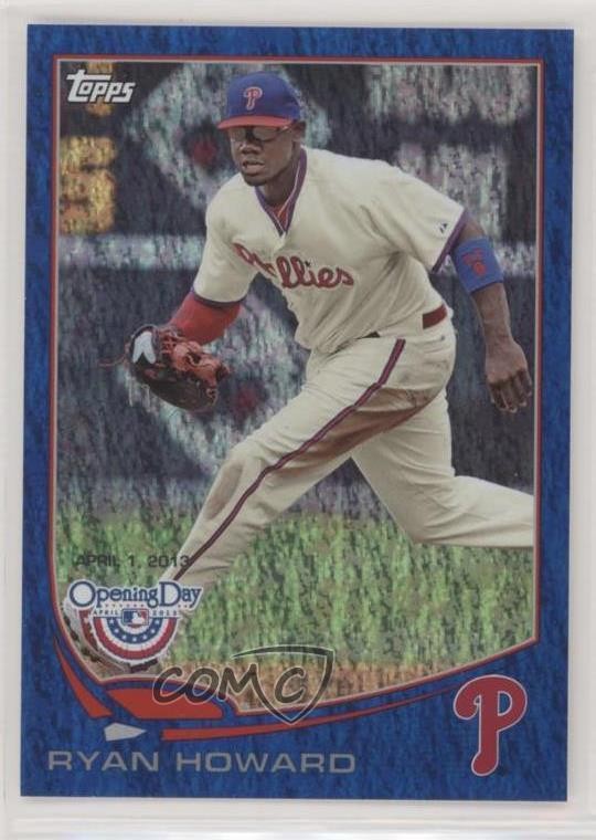 2013 Topps Opening Day Blue 746/2013 Ryan Howard #198 0q3