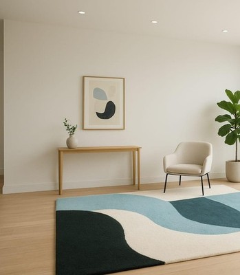 handgetuftet Modern Bohemian Modern Design 6x9ft 8x10ft 9x12ft 10x14ft