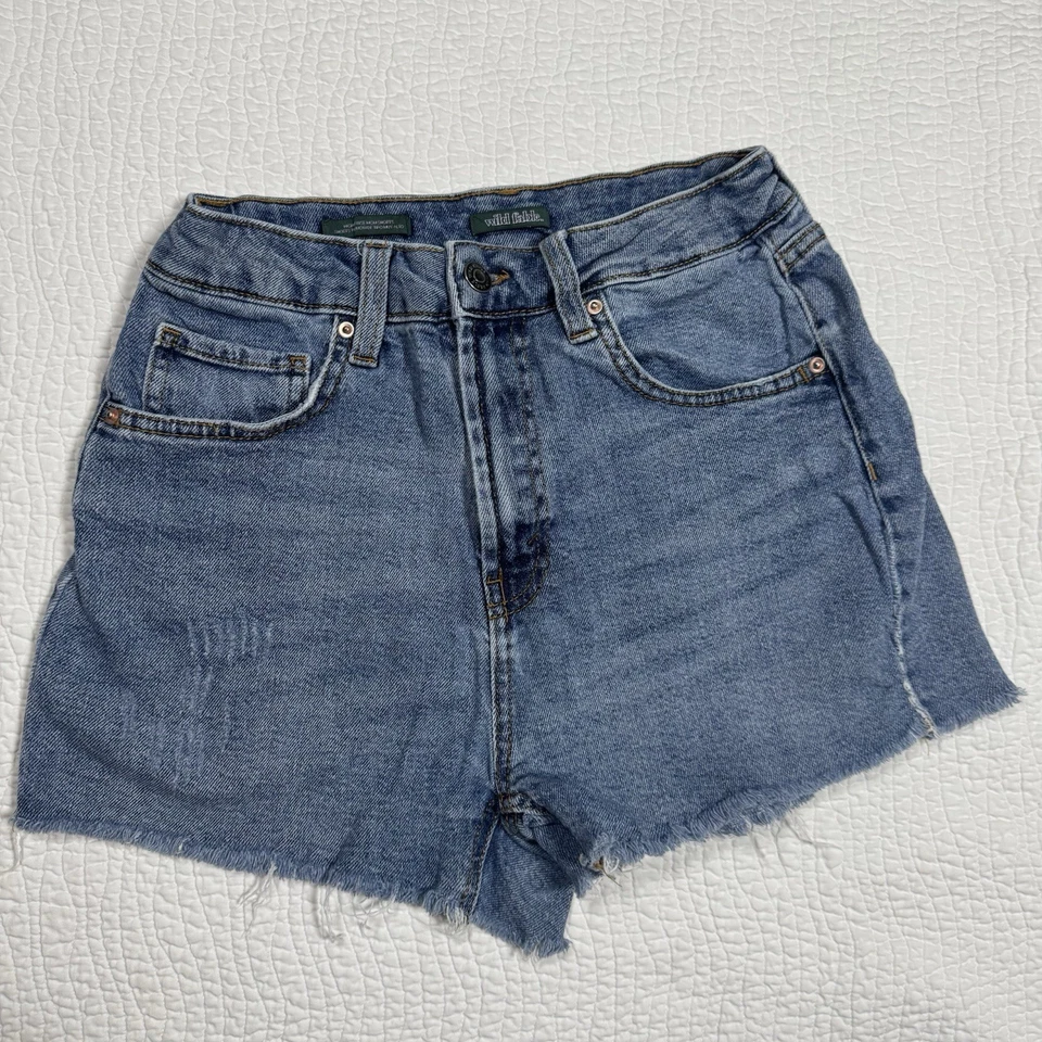 Lot of 6 Women’s Teen Jean Shorts American Eagle Wild Fable Size 4 Small Casual - Image 4 of 4
