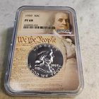 1959 ~ FRANKLIN HALF DOLLAR ~ NGC PF68 (We The People LABEL)